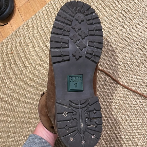 Frye Dakota Mid Lace Suede Boot size 13 - Picture 4 of 4